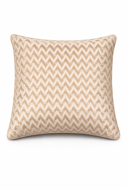 Soft Chevron Pattern Cushion Cover – 5 Pcs Set 16×16 Inches