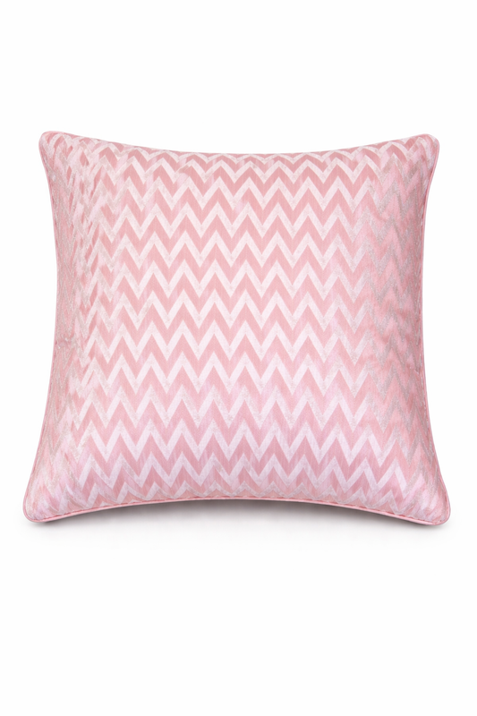 Soft Chevron Pattern Cushion Cover – 5 Pcs Set 16×16 Inches