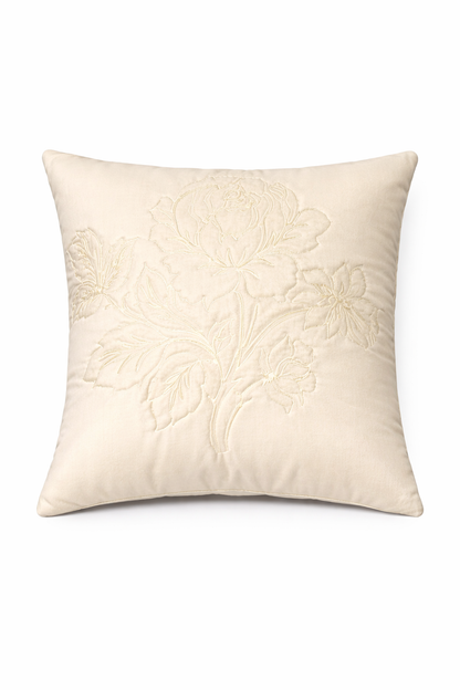 Luxury Floral Embroidered Cushion Cover – 5 Pcs Set (16×16 Inches)