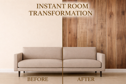 Natural Wooden Texture Vinyl Wallpaper