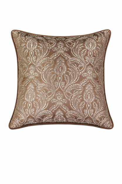 Elegant Damask Pattern Cushion Cover – 5 Pcs Set (16×16 Inches)