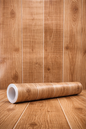 Natural Wooden Texture Vinyl Wallpaper