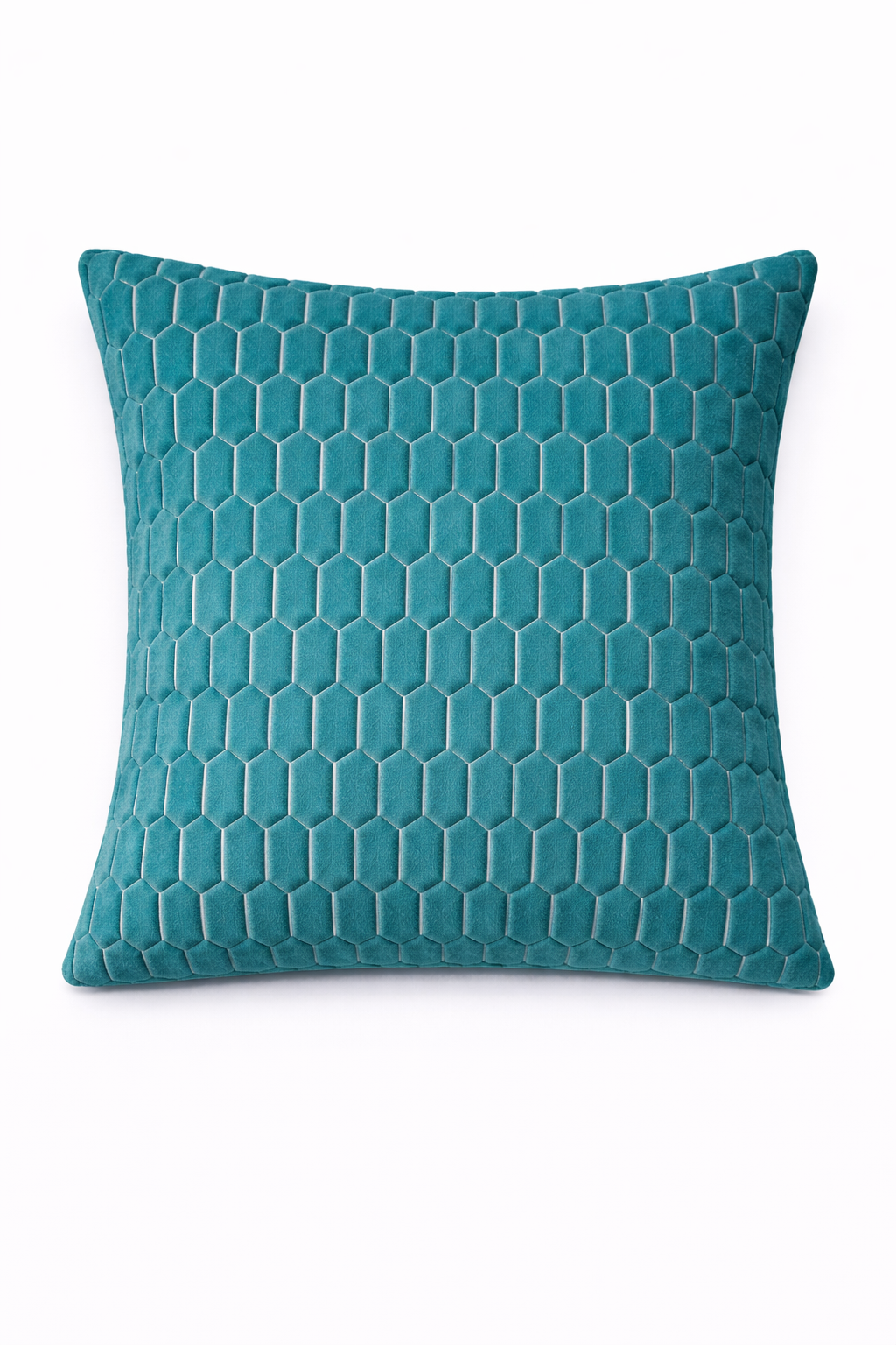 Luxury Quilted Hexagon Cushion Cover – 5 Pcs Set (16×16 Inches)