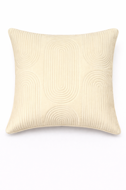 Luxury Textured Geometric Cushion Cover – 5 Pcs Set (16×16 Inches)