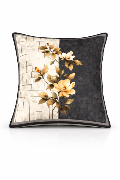 Elegant Floral Printed Cushion Cover – 5 Pcs Set (16×16 Inches)