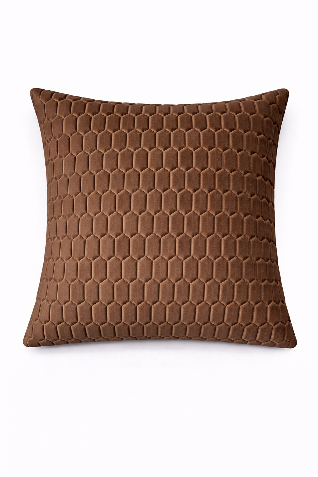 Luxury Quilted Hexagon Cushion Cover – 5 Pcs Set (16×16 Inches)