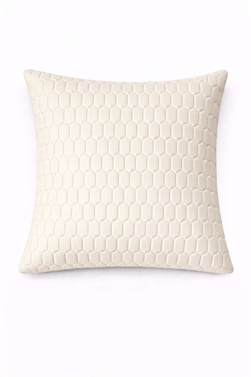 Luxury Quilted Hexagon Cushion Cover – 5 Pcs Set (16×16 Inches)