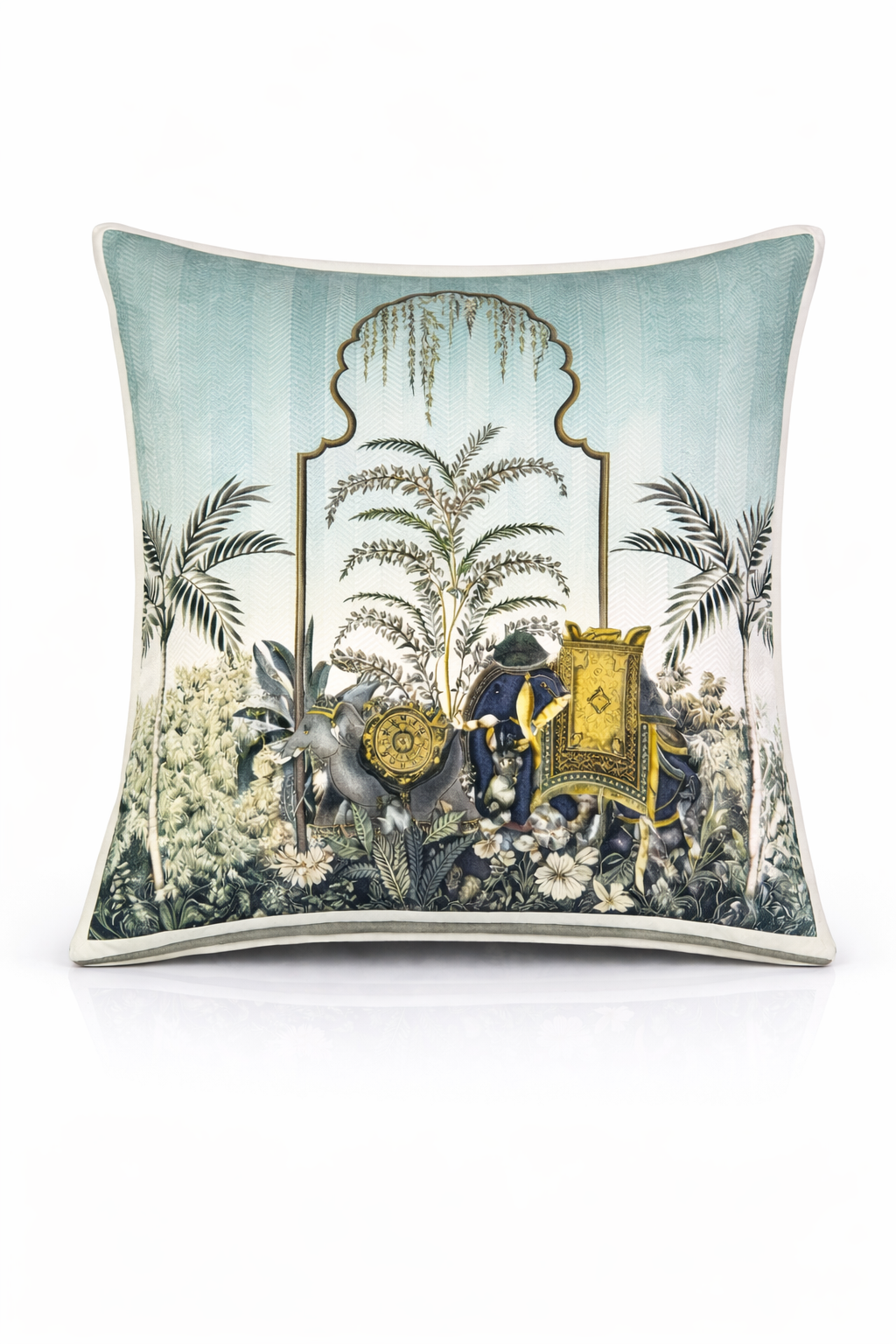 Royal Heritage Cushion Cover - 5 Pcs Set(16×16 Inches)