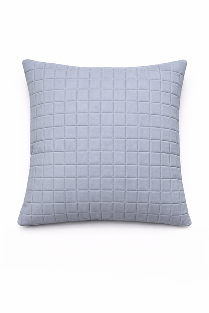 Minimal Quilted Cushion Cover – 5 Pcs Set (16×16 Inches)