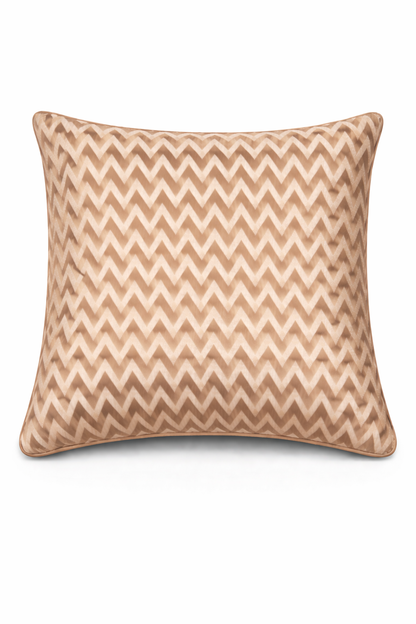 Soft Chevron Pattern Cushion Cover – 5 Pcs Set 16×16 Inches
