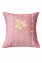 Luxury Leaf Embroidered Cushion Cover – 5 Pcs Set (16×16 Inches)