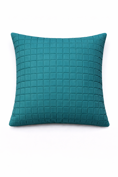 Minimal Quilted Cushion Cover – 5 Pcs Set (16×16 Inches)